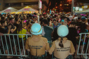  Com reforço da PM, multidões curtem terceiro dia de Carnaval no Paraná com mais segurança e diversão 