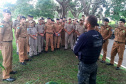 PCPR ministra palestra sobre drogas para bombeiros e policiais militares na RMC