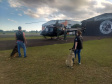 PCPR faz treinamento em aeronaves com cães policiais na Capital