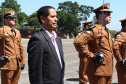 Secretário de Segurança recebe medalha de Mérito de Ensino na comemoração dos 49 anos da Academia Policial Militar do Guatupê