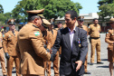 Secretário de Segurança recebe medalha de Mérito de Ensino na comemoração dos 49 anos da Academia Policial Militar do Guatupê