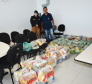 Policiais militares do COPOM de Londrina arrecadam alimentos para famílias carentes