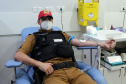 BPRv faz doação de sangue em alusão a campanha Maio Amarelo