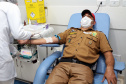 BPRv faz doação de sangue em alusão a campanha Maio Amarelo