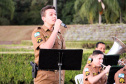 Banda de Música da PM faz live em homenagem ao Dia das Mães no Jardim Botânico em Curitiba