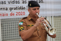 Banda de Música da PM faz homenagem para enfermeiros do Hospital da PM no Dia Internacional da Enfermagem