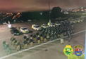 Com a Operação Centro II, PM encaminha 15 pessoas e apreende quatro quilos de drogas em Ponta Grossa