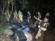 PM de Foz do Iguaçu (PR) apreende cerca de 2400 pacotes de cigarros contrabandeados do Paraguai em porto clandestino