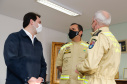 Governador e Secretário da Segurança agradecem trabalho dos bombeiros do Paraná