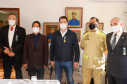 Governador e Secretário da Segurança agradecem trabalho dos bombeiros do Paraná