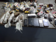 Agentes penitenciários de Marechal Cândido Rondon impedem arremesso e evitam entrada de cinco celulares, maconha e fumo