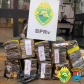 BPRv apreende quase 200 quilos de maconha no norte do Paraná