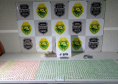 Em Maringá (PR), PM apreende quase 12 quilos de haxixe e 1,5 mil comprimidos de ecstasy