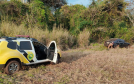 BPRv apreende carro preparado para o transporte de contrabando no oeste do Paraná