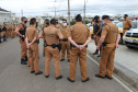 PM inicia operação Saturação com mais de 200 policiais militares no CIC, em Curitiba