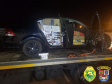 Carro com rádio comunicador lotado de cigarros paraguaios é apreendido pela PM em Cidade Gaúcha (PR)