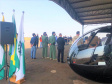 Para intensificar a segurança nas fronteiras, Polícia Civil inaugura base aérea no oeste do Paraná