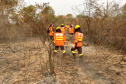 Bombeiros do Paraná completam dez dias de combate a incêndios no Pantanal