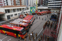  Governador entrega 15 novas viaturas para o Corpo de Bombeiros