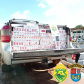  PM apreende 6,7 mil pacotes de cigarro, armas e até lancha no Oeste do estado 