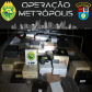 Mais de 260 caixas de vinho e droga são apreendidas pela PM no Sudoeste do estado pela Operação Metrópolis