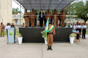 Policiais militares são homenageados durante solenidade em comemoração aos 52 anos do 13º Batalhão em Curitiba