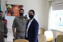 Em Maringá, Secretário da Segurança visita unidades da Polícia Militar e do Corpo de Bombeiros