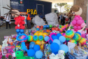  PCPR participa da campanha Paraná Piá com doação de brinquedos 