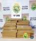 Mais de meia tonelada de maconha é apreendida pela PM no Oeste do PR