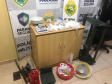 Mais de três quilos de cocaína são apreendidos pela PM em casa usada como refinaria de drogas em Cascavel 