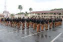 Polícia Militar comemora o Dia da Bandeira Nacional em todo o Paraná