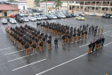 Polícia Militar comemora o Dia da Bandeira Nacional em todo o Paraná