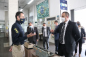 Comitiva da Senasp e secretário da Segurança do PR visitam sede da PRF em Curitiba