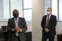 Comitiva da Senasp e secretário da Segurança do PR visitam sede da PRF em Curitiba