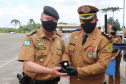 Durante solenidade, a Academia Policial Militar do Guatupê recebe novo Comandante em São José dos Pinhais, na RMC