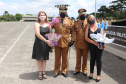 Durante solenidade, a Academia Policial Militar do Guatupê recebe novo Comandante em São José dos Pinhais, na RMC
