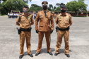 Durante solenidade, a Academia Policial Militar do Guatupê recebe novo Comandante em São José dos Pinhais, na RMC
