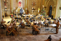 Banda de Música da PM faz Live de natal na Catedral Basílica Menor de Curitiba
