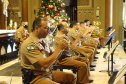 Banda de Música da PM faz Live de natal na Catedral Basílica Menor de Curitiba