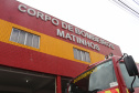 Caminhão moderno é entregue ao Corpo de Bombeiros de Matinhos, no litoral do Paraná