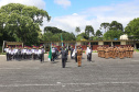 Durante solenidade, a Academia Policial Militar do Guatupê recebe novo Comandante em São José dos Pinhais, na RMC