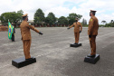 Durante solenidade, a Academia Policial Militar do Guatupê recebe novo Comandante em São José dos Pinhais, na RMC