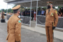 Durante solenidade, a Academia Policial Militar do Guatupê recebe novo Comandante em São José dos Pinhais, na RMC