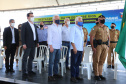 Governador inaugura sede do destacamento da PM de Entre Rios, em Guarapuava
