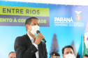 Governador inaugura sede do destacamento da PM de Entre Rios, em Guarapuava