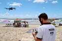 Polícia Civil utiliza drones para monitoramento durante Verão Consciente 