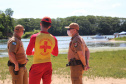 PM e bombeiros intensificam ações nas praias às margens do Rio Paraná