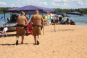 PM e bombeiros intensificam ações nas praias às margens do Rio Paraná