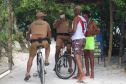 Comerciantes e turistas aprovam policiamento preventivo na Ilha do Mel