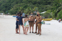 Comerciantes e turistas aprovam policiamento preventivo na Ilha do Mel